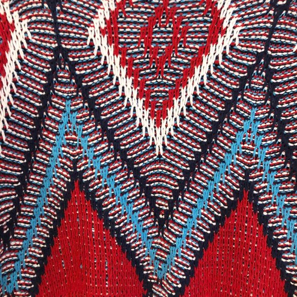 Colorful Geometric Patterned Sweater - Picture 4 of 5